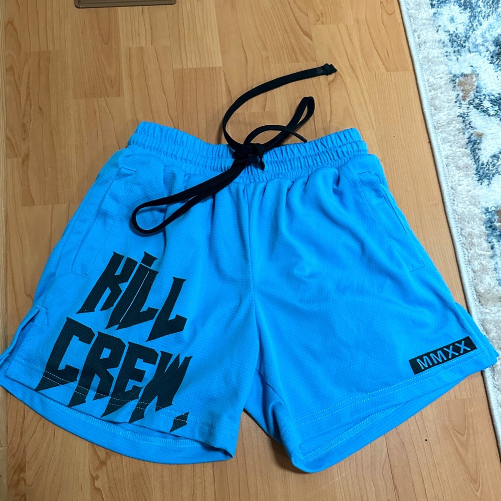 Kill Crew Blue Athletic Shorts